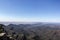 Panorama view of Flinders Ranges Taken from St Mary`s Peak