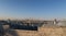 Panorama View of Galata and the Bosphorus, as seen from Suleymaniye Mosque in Istanbul, Turkey