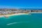 Panorama view of Geraldton, Australia