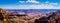 Panorama View of the Grand Canyon at the Walhalla Overlook on the North Rim of the Grand Canyon