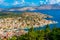 Panorama view of Greek island Symi