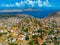 Panorama view of Greek island Symi