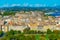 Panorama view of Greek town Kerkyra
