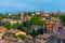 Panorama view of Italian town Perugia