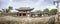 Panorama view of Jeju Mokgwana, the oldest remaining building in