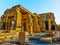 A panorama view of the Kom Ombo temple near Aswan, Egypt