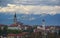 Panorama view of Kranj, Slovenia