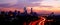 Panorama View of Kuala Lumpur City Centre, Malaysia.