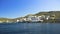 Panorama view of the Kythnos island in Greece. Travel.