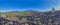 Panorama view of lava field at Crater of the Moon National Park, Idaho