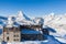 Panorama view of Matterhorn Massive from Gornergrat