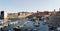 Panorama view of Old Dubrovnik port. Croatia Europe