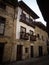 Panorama view of old historic quaint charming medieval architecture village town Santillana del Mar in Cantabria Spain