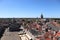 Panorama view of old town in Delft, Netherlands