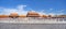 Panorama view on ornate pavilion, Palace Museum, Beijing, China