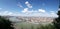 Panorama view over Budapest