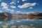 Panorama view of Pangong Tso in Ladakh,India