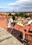 Panorama view Quedlinburg in the Harz region of germany