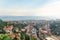 panorama view of Rijeka city harbor at Croatia