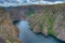 Panorama view of river Douro from Mirador del Pic??n de Felipe