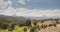 Panorama view from the road from John Day to Mitchell