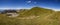 Panorama view of Rofanspitze mountain in Tyrol, Austria