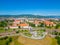 Panorama view of Romanian town Alba Iulia