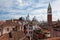 Panorama view of the roofs of Venice, Italy