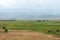 Panorama view from Ruins of Burana Tower in Tokmok, Kyrgyzstan