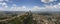 Panorama view of the San Marino fortress