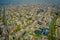 Panorama View of Santiago from Cerro San Cristobal, Chile