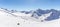 Panorama view from ski slope Elbrus, Russia