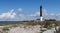 Panorama view of the Sorve lighthouse on Saaremaa Island of Estonia