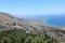 Panorama view of the south-western Crete, Greece