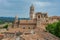 Panorama view of Spanish town Girona