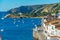 Panorama view of Spanish village Cadaques