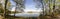 Panorama view of Starnberger See lake in Bavaria, Germany