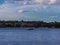 Panorama view of Sydney Bay run Balmaint on parramatta river and sydney harbour NSW Australia
