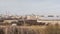 Panorama view to Luzhniki stadium from Sparrow hills.