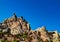 Panorama view to Saint Hilarion Castle, Kirenia, Northen Cyprus