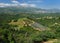 Panorama View To The Valley Near Grasse In France