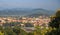 Panorama view of Vicenza, Veneto Italy