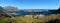 Panorama view of village Reine, Norway