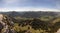 Panorama view of Wendelstein mountain, Mangfall, in Bavaria, Germany