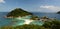 Panorama from the viewpoint. Koh Nang Yuan. Koh Tao. Thailand