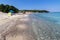 Panorama of Vignola Beach in Sardinia