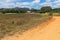 Panorama of the Vinales Valley with the Mogotes