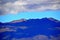 Panorama Volcanic Landscape at Mauna Kea on Big Island, Hawaii