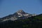 Panorama Volcanic Mountain Landscape in Mount Rainier National Park, Washington