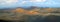 Panorama of volcanic park Timanfaya on Lanzarote